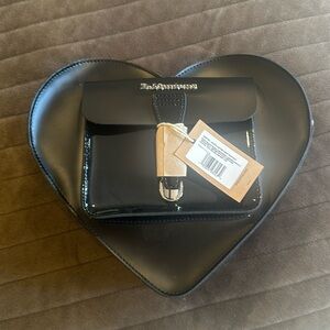 Dr. Martens Heart Shaped Backpack Bag Purse